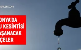 KOSKİ Konya su kesintisi! 14-15 Eylül Selçuklu, Karatay, Meram su kesintisi listesi! Sular ne zaman gelecek?