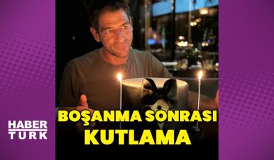 Cemal Hünal'dan boşanma sonrası kutlama